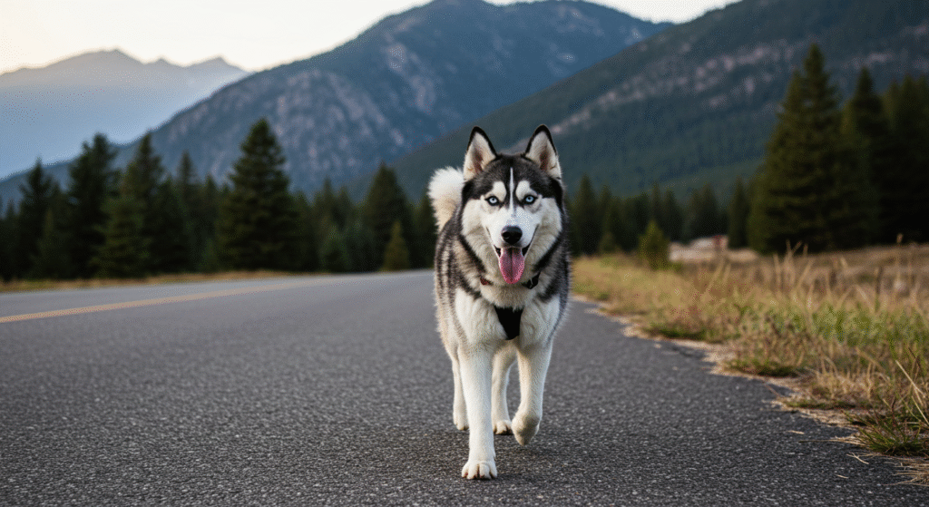 5. Siberian Husky – The Endurance Athlete