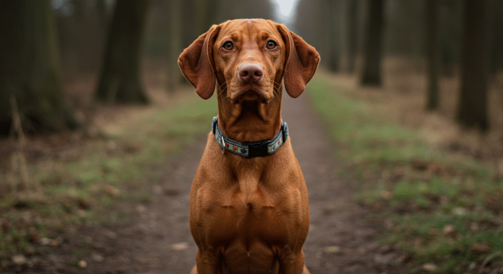 8. Vizsla – The Velcro Adventure Dog